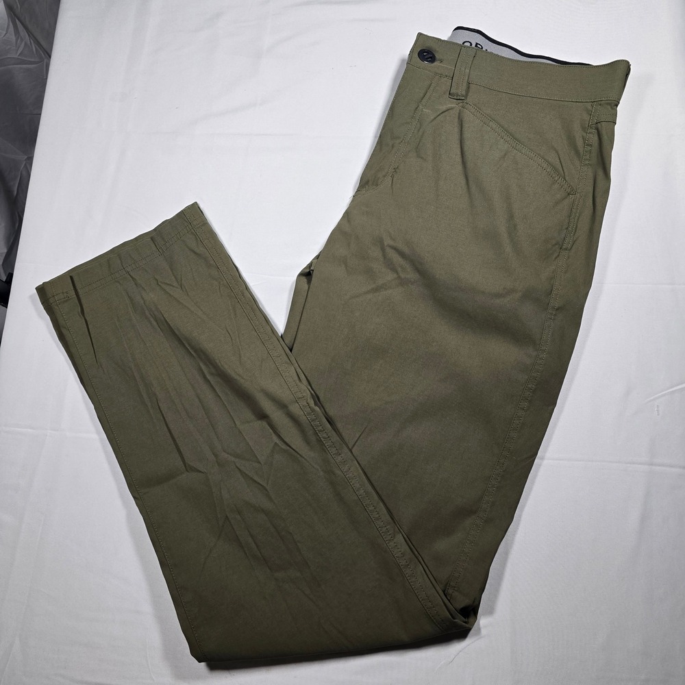 Orvis Men's 32x34 Olive‎ Performance Pants Stretch Water Repellent Outdoor